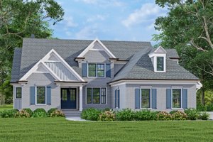 Traditional Exterior - Front Elevation Plan #927-1041