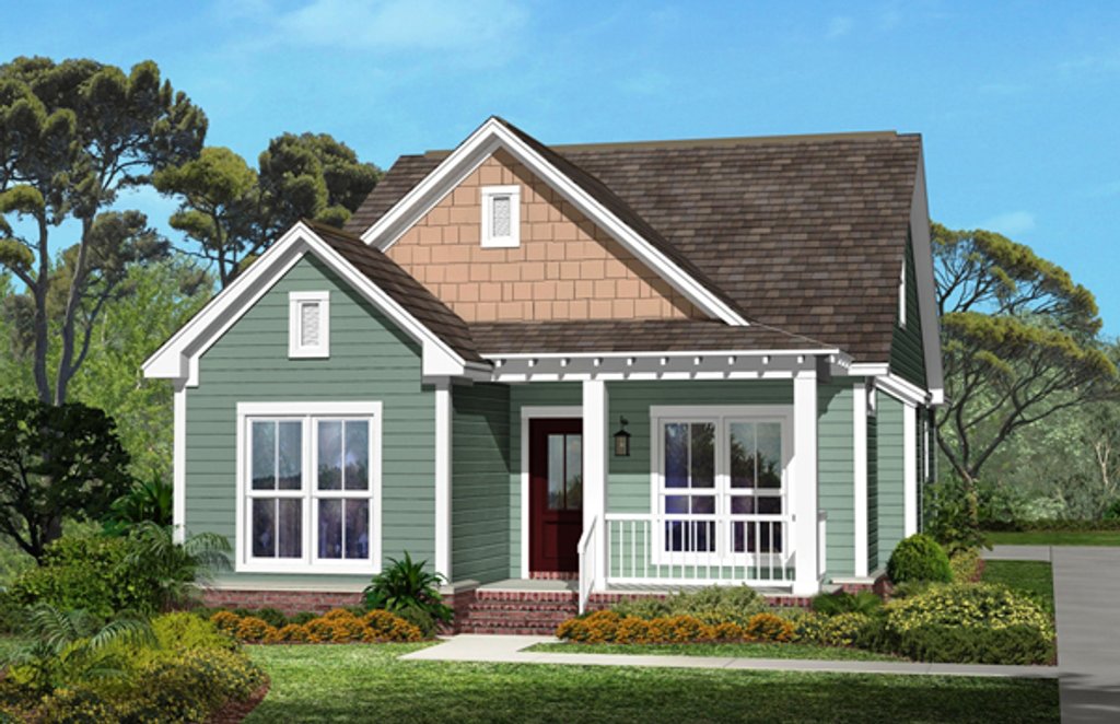 Cottage Style House  Plan  3 Beds 2 Baths 1300  Sq Ft Plan  
