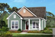 Cottage Style House Plan - 3 Beds 2 Baths 1300 Sq/Ft Plan #430-40 