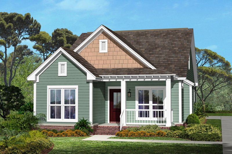 Cottage Style House Plan 3 Beds 2 Baths 1300 Sq/Ft Plan 43040