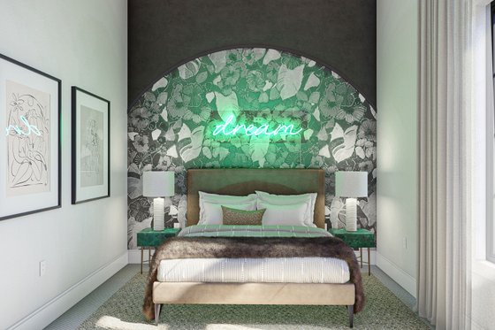 Interior - Bedroom 1 for Barndominium House Plan #455-662 - 3 bed, 2 bath