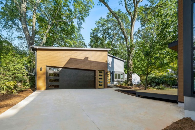 Architectural House Design - Exterior - Rear Elevation 3 for Contemporary House Plan #928-296 - 3 bed, 2.5 bath