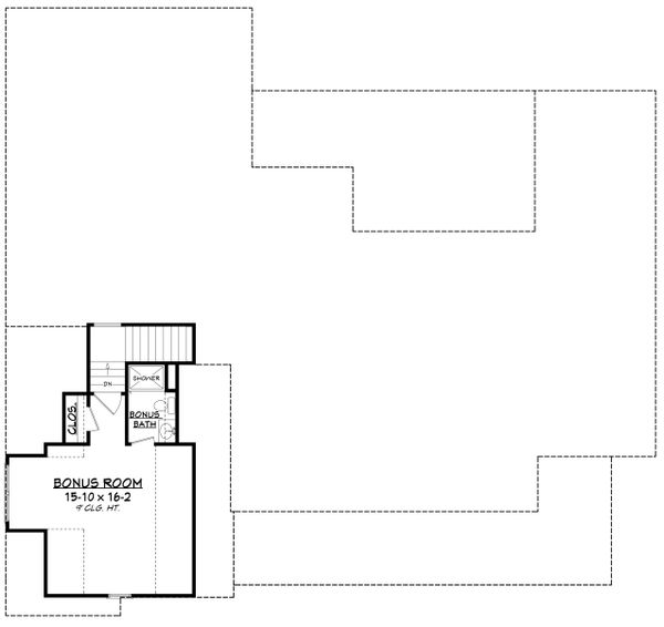 Home Plan - Farmhouse Floor Plan - Upper Floor Plan #430-196