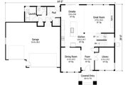 Craftsman Style House Plan - 3 Beds 3.5 Baths 2748 Sq/Ft Plan #51-422 