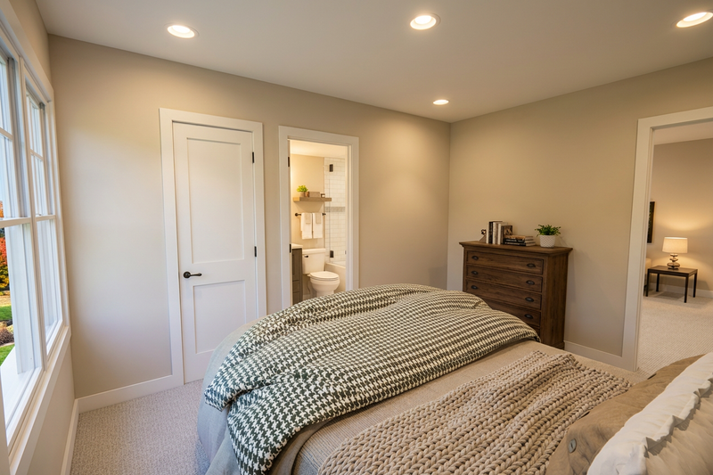 House Plan Design - Interior - Bedroom 2 for Farmhouse House Plan #51-1538 - 3 bed, 3.5 bath