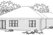 Ranch Style House Plan - 2 Beds 2 Baths 1367 Sq/Ft Plan #70-1020 