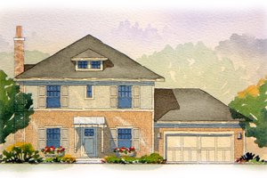 Craftsman Exterior - Front Elevation Plan #901-77
