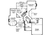 Contemporary Style House Plan - 4 Beds 3 Baths 3013 Sq/Ft Plan #57-700 