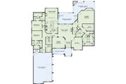 European Style House Plan - 3 Beds 4.5 Baths 4215 Sq/Ft Plan #17-2476 