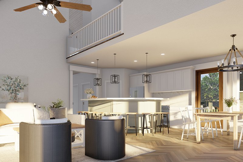 House Design - Interior - Kitchen for Country House Plan #17-2434 - 3 bed, 2 bath