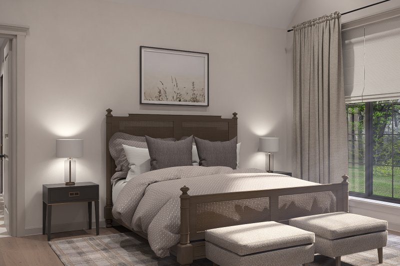 Architectural House Design - Interior - Master Bedroom for Cottage House Plan #455-784 - 3 bed, 2.5 bath