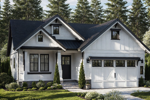 House Plan Design - Cottage Exterior - Front Elevation Plan #515-58