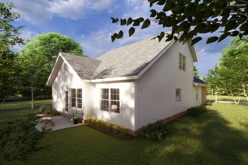 Dream House Plan - Exterior - Front Elevation 4 for Cottage House Plan #513-11 - 3 bed, 2.5 bath