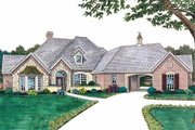 European Style House Plan - 3 Beds 2.5 Baths 2565 Sq/Ft Plan #310-262 