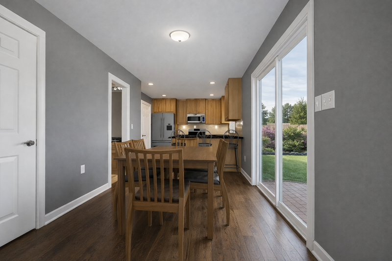 Architectural House Design - Interior - Dining Room 1 for Traditional House Plan #1060-455 - 3 bed, 2 bath
