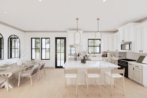 Interior - Kitchen for Farmhouse House Plan #1074-72 - 4 bed, 2 bath