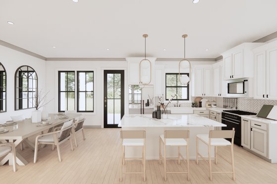 Interior - Kitchen for Farmhouse House Plan #1074-72 - 4 bed, 2 bath