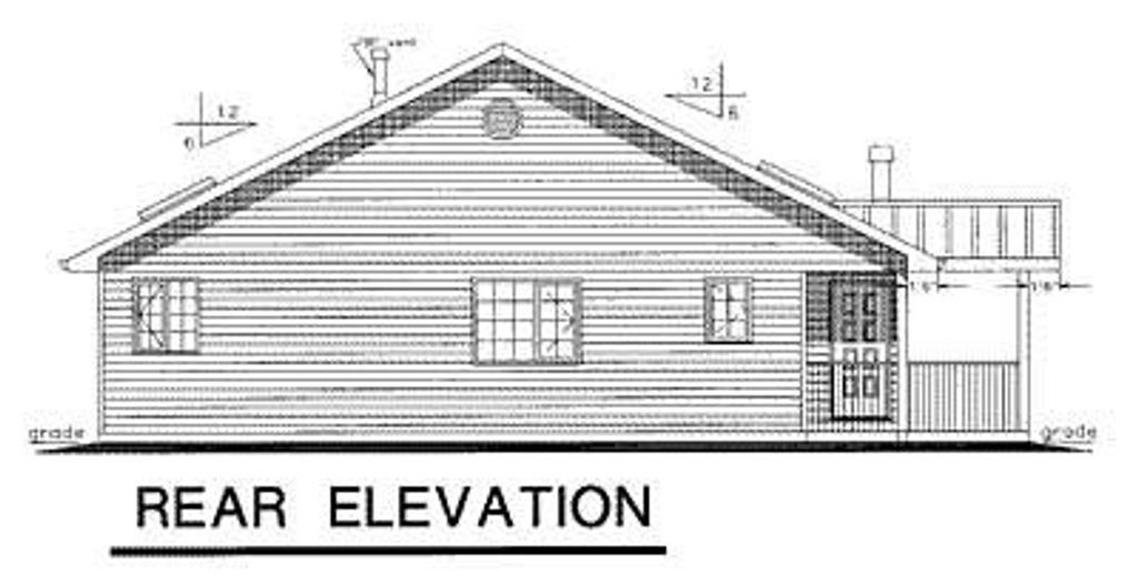 Ranch Style House Plan - 2 Beds 2 Baths 1497 Sq/Ft Plan #18-9221 ...
