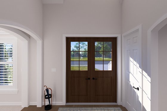 Interior - Entry for European House Plan #1060-278 - 3 bed, 2.5 bath