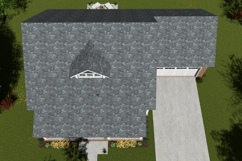 Home Plan - Exterior - Other Elevation 3 for Cottage House Plan #513-3 - 3 bed, 2.5 bath