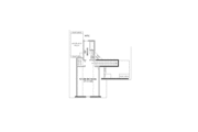 European Style House Plan - 3 Beds 2 Baths 1709 Sq/Ft Plan #424-236 