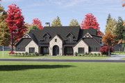 Country Style House Plan - 4 Beds 4.5 Baths 4032 Sq/Ft Plan #1096-14 