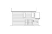 Craftsman Style House Plan - 1 Beds 1 Baths 1086 Sq/Ft Plan #57-697 
