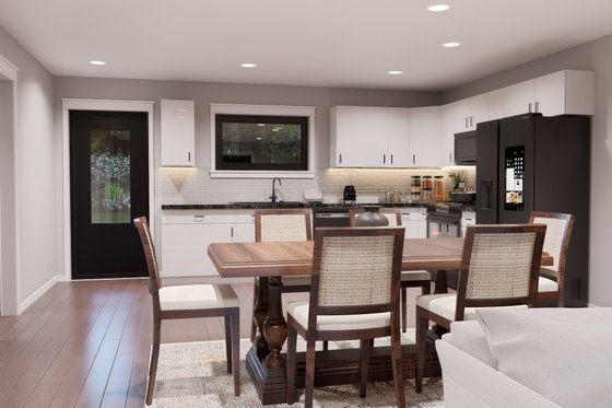 Interior - Kitchen for Country House Plan #932-1359 - 2 bed, 2 bath