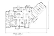 Classical Style House Plan - 5 Beds 5 Baths 4549 Sq/Ft Plan #1054-66 