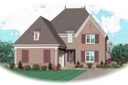 European Style House Plan - 4 Beds 3 Baths 3344 Sq/Ft Plan #81-1235 