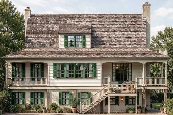 Photo 3 for Southern House Plan #137-285 - 3 bed, 2.5 bath