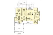 Ranch Style House Plan - 4 Beds 2.5 Baths 2453 Sq/Ft Plan #929-1164 