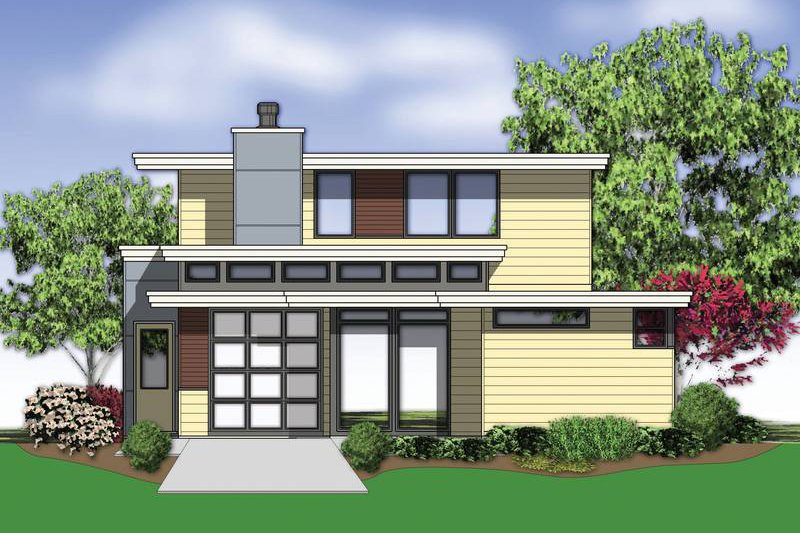 Home Plan - Photo 3 for Modern House Plan #48-530 - 3 bed, 2.5 bath