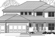 Traditional Style House Plan - 4 Beds 3.5 Baths 2582 Sq/Ft Plan #67-808 