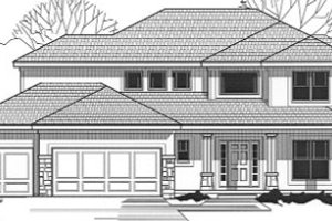 Traditional Exterior - Front Elevation Plan #67-808