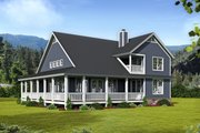 Country Style House Plan - 3 Beds 2.5 Baths 2095 Sq/Ft Plan #932-33 