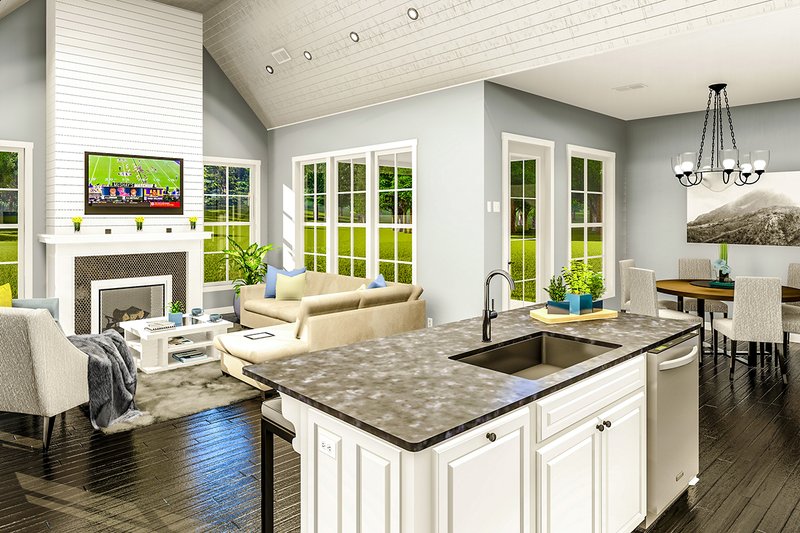 House Blueprint - Living_Dining