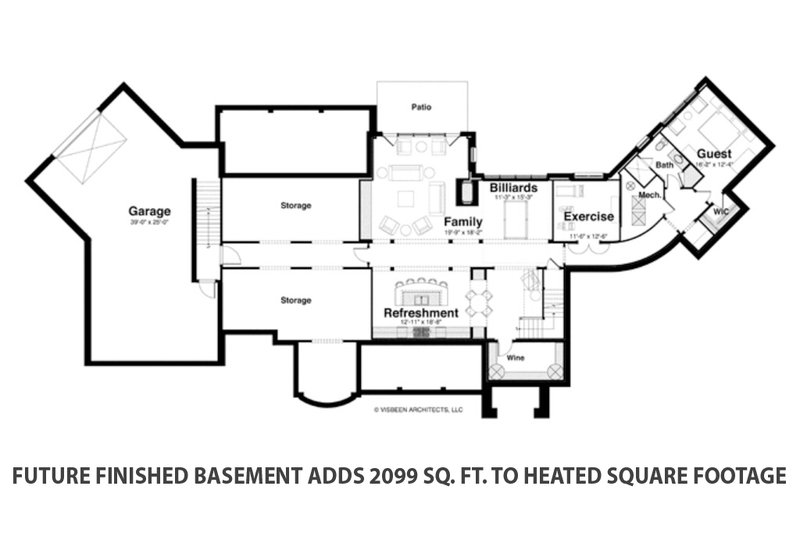 Dream House Plan - Future Finished Basement