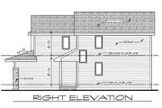 Traditional Style House Plan - 3 Beds 2.5 Baths 1562 Sq/Ft Plan #20-2102 Exterior 