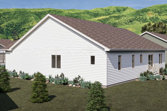 Exterior - Other Elevation for Craftsman House Plan #455-362 - 5 bed, 2 bath
