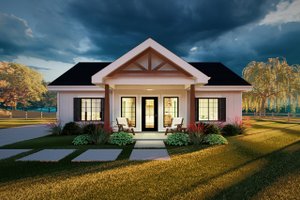 Exterior - Other Elevation for Farmhouse House Plan #126-296 - 1 bed, 1 bath