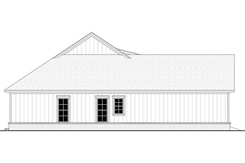Dream House Plan - Exterior - Other Elevation 1 for Farmhouse House Plan #430-253 - 3 bed, 2 bath