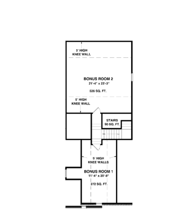 Home Plan - Craftsman Floor Plan - Other Floor Plan #56-550