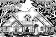 European Style House Plan - 4 Beds 2 Baths 2195 Sq/Ft Plan #42-261 