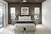 Modern Style House Plan - 4 Beds 4.5 Baths 4271 Sq/Ft Plan #455-528 