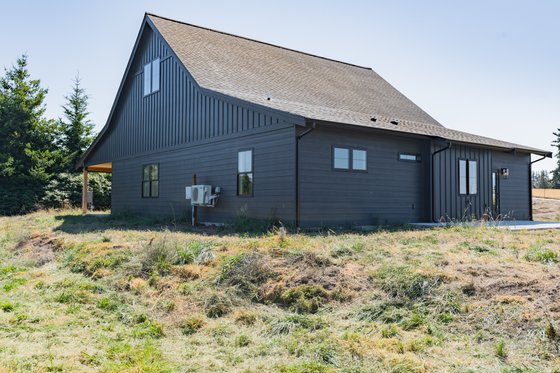 Exterior - Rear Elevation 1 for Barndominium House Plan #1070-121 - 1 bed, 1 bath