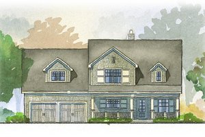 Craftsman Exterior - Front Elevation Plan #901-78