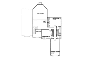 European Style House Plan - 3 Beds 2.5 Baths 2745 Sq/Ft Plan #56-201 