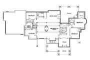 Craftsman Style House Plan - 5 Beds 5.5 Baths 3761 Sq/Ft Plan #5-469 