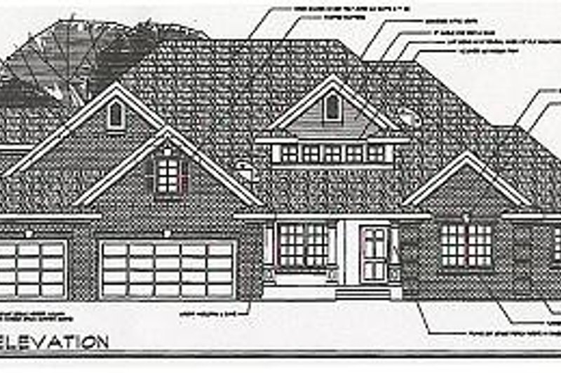 Home Plan - Exterior - Other Elevation for Craftsman House Plan #124-418 - 4 bed, 3 bath